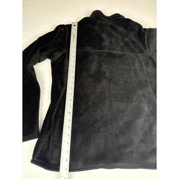 Patagonia re tool black T snap fleece women’s large - Picture 8 of 9